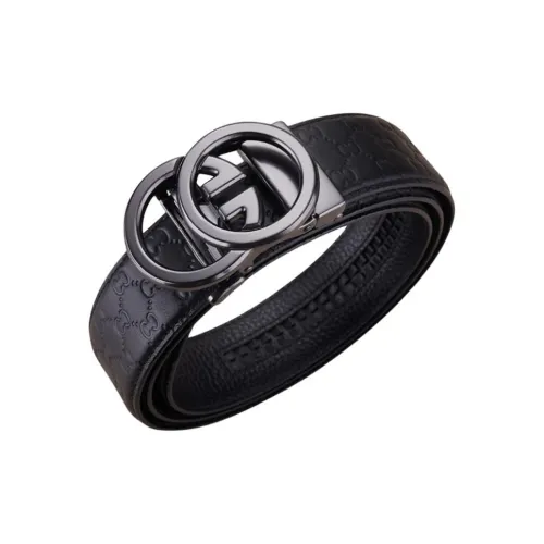 Coilenklaon Ремни из натуральной коровьей кожи мужской металлический 3,5 см