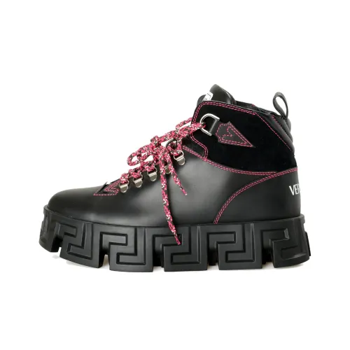 VERSACE Ботильоны Мужские Черные
