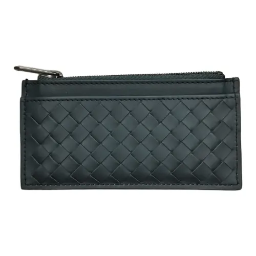 Bottega Veneta Застежка-молния для карты кошелек Унисекс Яшма