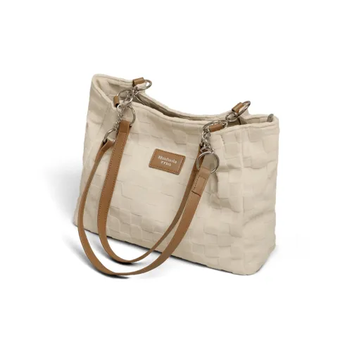 VINEY Ткань Сумка через плечо Стандартная Женская Белая