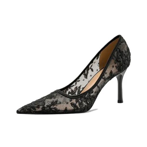 Li Ke Низкий каблук Высокий каблук 8 см Женский