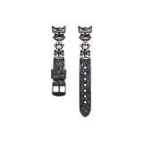 Деним-Черный Розовый Кошка