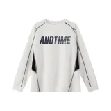 Белый Hasu [Светлый, прохладный ветер], с длинными рукавами