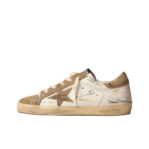 Golden Goose Супер Звезда Стильные Скейтбординги Мужские Белые