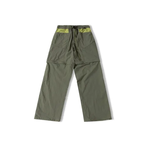 FYUT Армия Зеленый Унисекс Повседневные Штаны