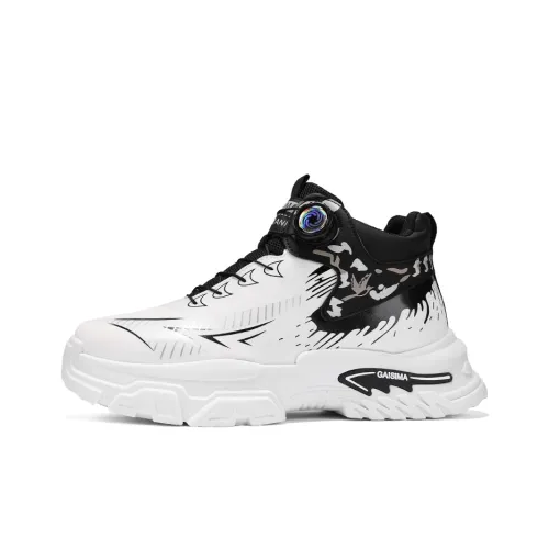 GAISIMA Противоскользящие высокие топовые массивные кроссовки для мужчин