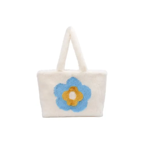 BRINCH Искусственный мех Сумка-тоут Сумка через плечо Женская Синяя Розовая