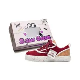 Бордовый (Красная обувь, шнурки)