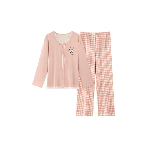 MADALLO Pink Women's Pajama Sets MADALLO Розовый Женский Комплект Пижам
