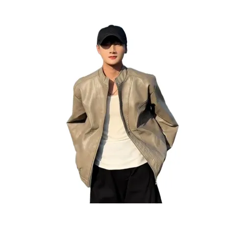 TR Унисекс Кожаные куртки