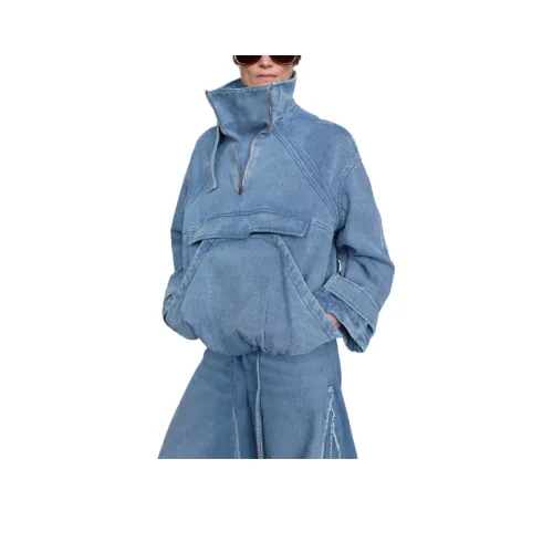 BETTTER Синий Женский Тренч