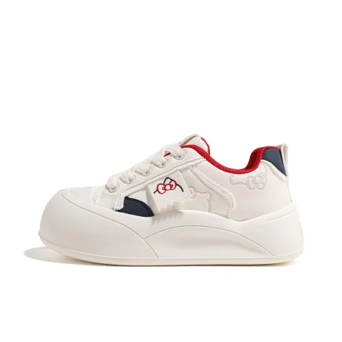 HUANQIU Устойчивые к истиранию Легкие Водонепроницаемые Противоскользящие Низкие Кроссовки для скейтбординга Женские Бежево-красные