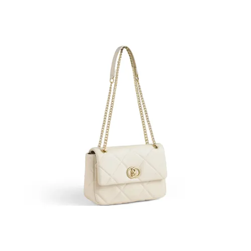 VINEY Сумка через плечо из коровьей кожи стандартная женская цвет экрю