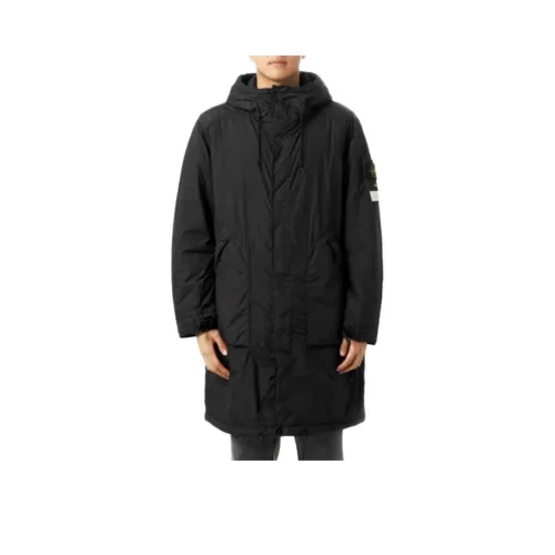 STONE ISLAND Хлопковый пуховик мужской