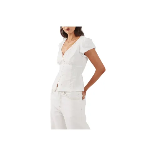 Perfect Stranger Белые Женские Рубашки