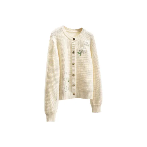 SIBAISHE Бежевый Женский Трикотаж