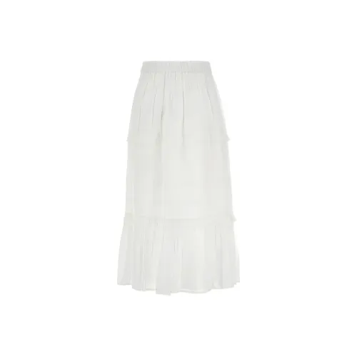 ISABEL MARANT ETOILE Повседневный Длинный Юбка Женская Белая