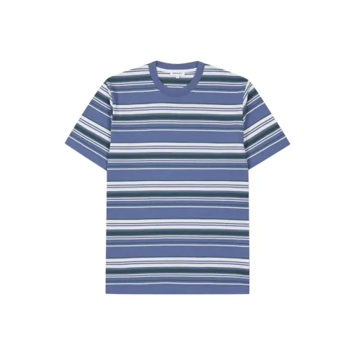 NORSE PROJECTS Blue Men's T-Shirts NORSE PROJECTS Синий Мужской Т-Рубашки