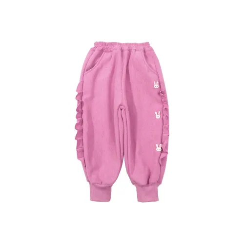 Детские SUPEREDGE Брюки с кружевными отделками и флисовой подкладкой