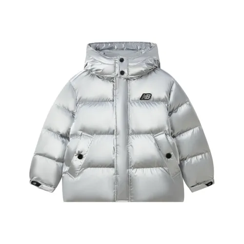 New Balance Silver Kids Down Jackets