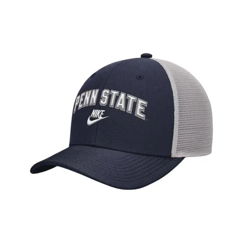 nike Полиэстер Кепки Мужские Морской Синий Белый