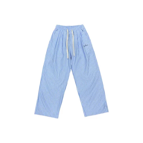 PGKZ Light Blue Unisex Casual Pants PGKZ Светло-голубые унисекс повседневные штаны