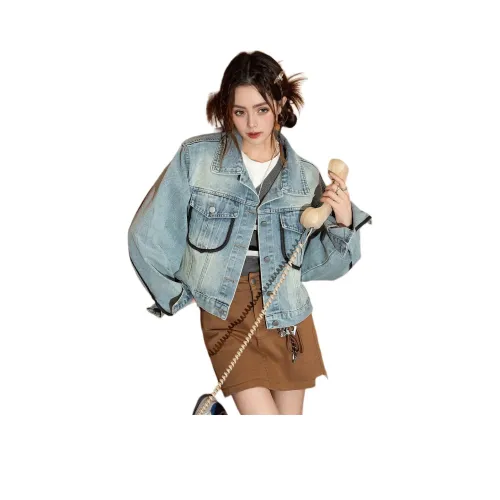 FAWENXIANGZI Джинсовая куртка Женская