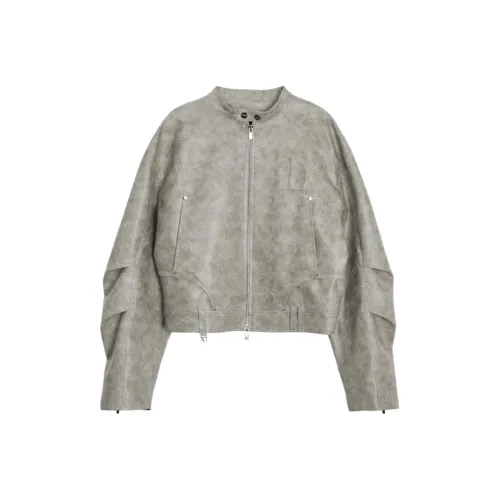 TREEMINGBIRD 2025 Fall Укороченная кожаная куртка Куртки и пальто Женские