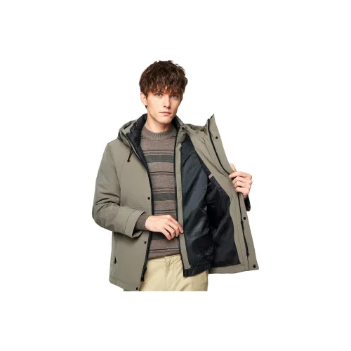 Red Bean Пальто Пуховик Мужской