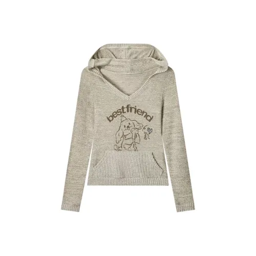 JOPPTI Светлый кофейный женский трикотаж