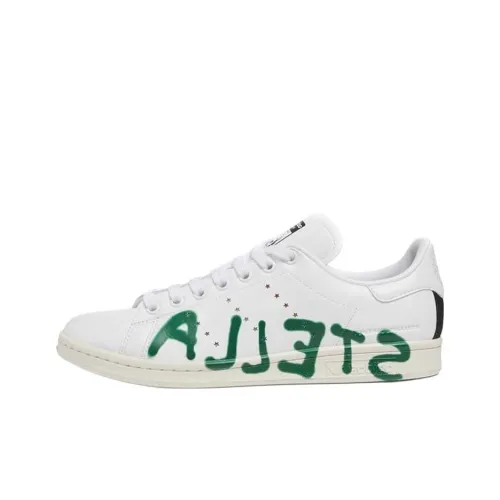 Adidas Originals x Stella McCartney Ed Curtis Stella StanSmith Low Топ Стильные Скейтбординги Женские Белый Зеленый
