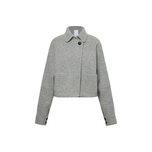 FABRIQUE Серый чайка Женское пальто