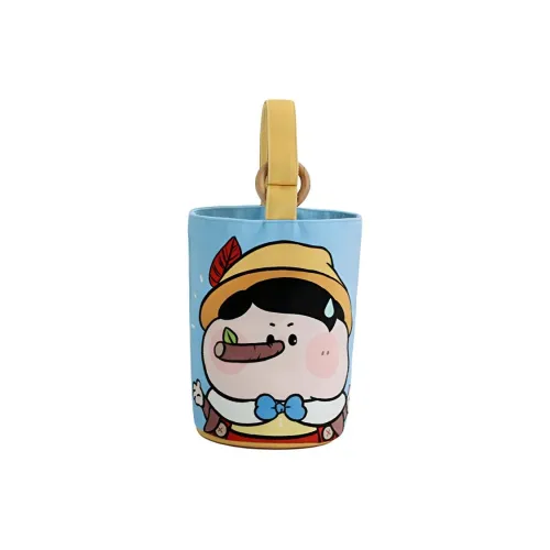 NEARAY Guoniu Коллаборация Полиэстер Сумка-ведро Сумка Средний Женские Landing On The Buttocks Длинный Nose