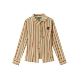 Желто-коричневый, полосы