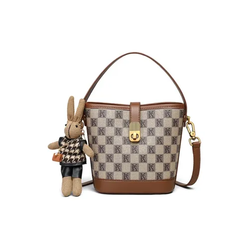 PESASRIE Синтетическая кожа Одно плечо Сумка Стандартная Женская Хаки