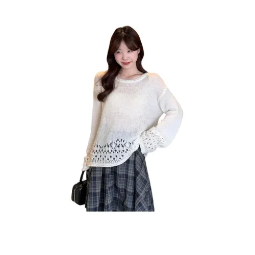 PZHK Экрю Женская Трикотажная