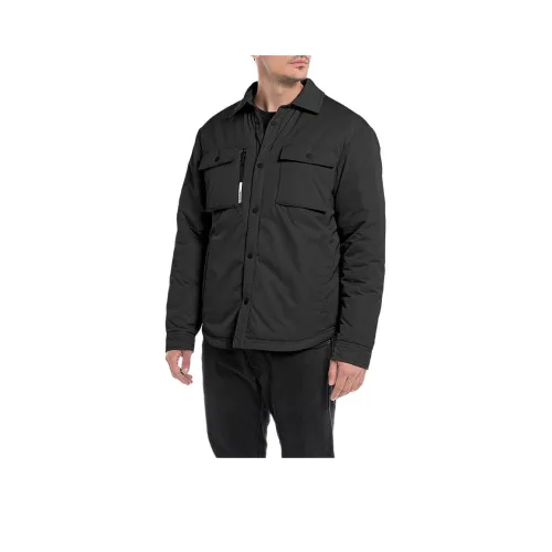 REPLAY Мужские черные куртки