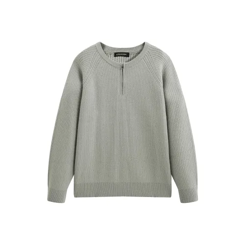 PEACEBIRD MEN DESERT SAGE Зеленый Партия 1 Мужские Свитера