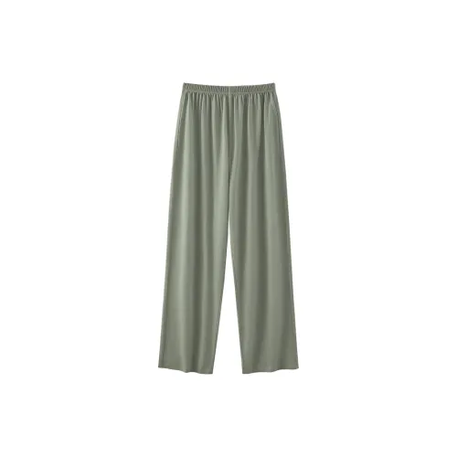 Sharefun Зеленые Женские Пижамные Штаны