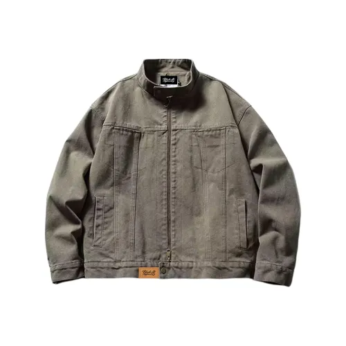 BLACK AT Зеленый Унисекс Куртки