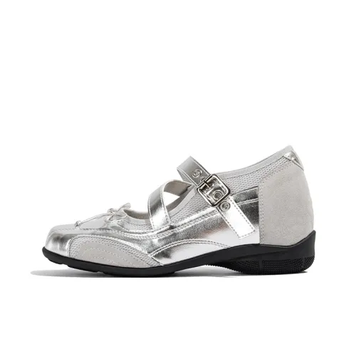 Old Meow Грубый каблук Туфли Мэри Джейн Женские