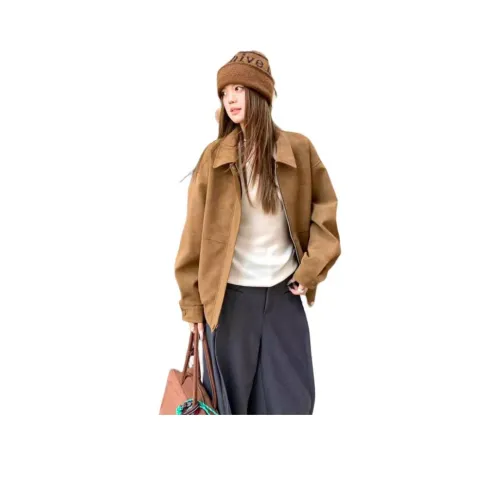 PZHK Коричневый Женские Куртки