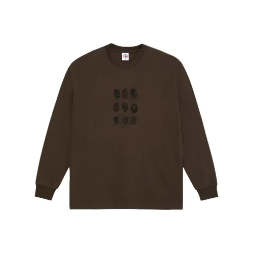 POLAR SKATE CO Коричневый Унисекс T-рубашки