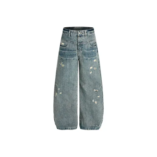 MR NEARLY Синий Унисекс Джинсы