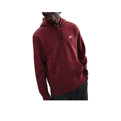 nike Club Темный Командный Красный Мужской Свитшот