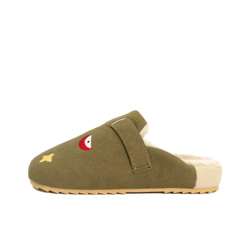 MIIOW TPR Вышивка Обувь Birkenstock Женские Зеленый