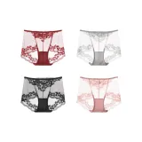 Бордовый + Серебристый Серый + Черный + Розовый