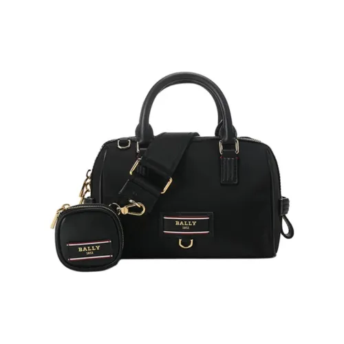 BALLY Нейлоновая Сумка с Буквой Портативная Сумка через плечо Мини Сумка через плечо Женская Черная