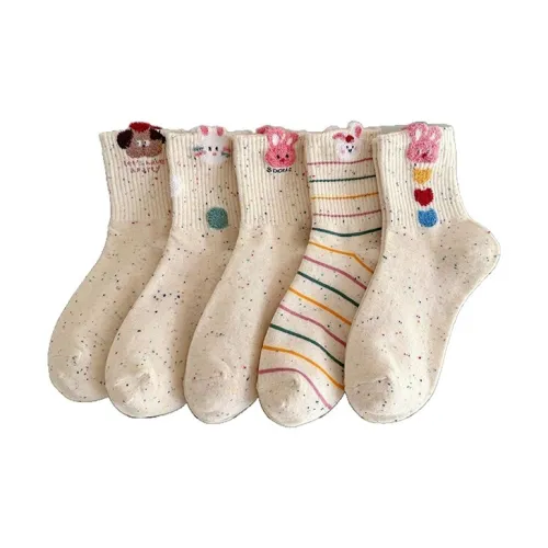 Meter Idea Марля Кролик [5 пар] Женские носки Наборы