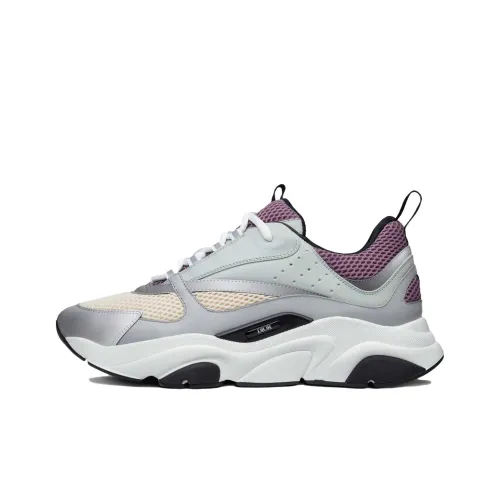 DIOR B22 Низкий Топ Повседневная Обувь Мужская Кремово-Белый